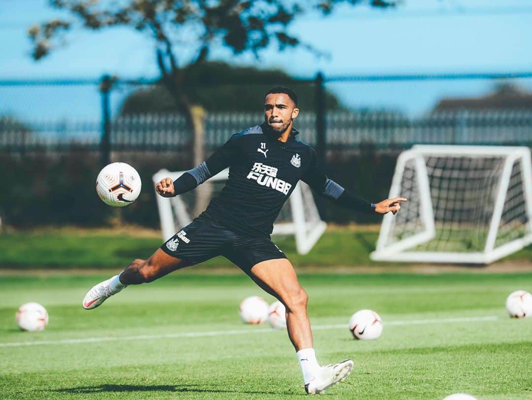 カラム・ウィルソンのインスタグラム：「⚽️💥」