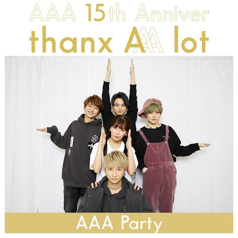 AAAさんのインスタグラム写真 - (AAAInstagram)「《AAA》﻿ ﻿ ﻿ 9月14日（月）にAAAは記念すべき15周年を迎えます🎉そんな記念すべき日に、AAAの“トーク生配信”の実施が決定いたしました‼️﻿ ﻿ トーク生配信中に、メンバーと“直接”話すことができる”ビデオトーク”のスペシャル抽選会も実施します✨﻿ ﻿ トーク生配信が見られるのは、AAA Party会員の皆さんだけ😊﻿ ﻿ ぜひ、AAAと一緒に特別な時間を過ごしましょう‼️﻿ ﻿ 【配信日時】﻿ 2020年9月14日(月) 20時～開始予定﻿ ﻿ ▼詳細はこちら❗️﻿ https://aaa.fc.avex.jp/content/detail/?cid=1016425」9月10日 16時25分 - aaa_official_jp