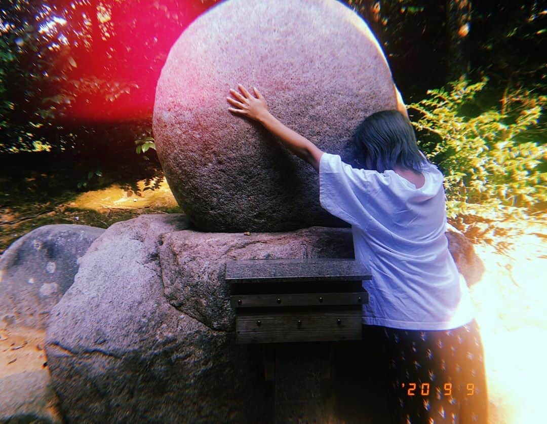 大滝友梨亜さんのインスタグラム写真 - (大滝友梨亜Instagram)「旦飯野神社。  涼しかった。 おみくじは吉。  #新潟#阿賀野市#神社#⛩  #いいことありますように」9月10日 17時07分 - takiomaru