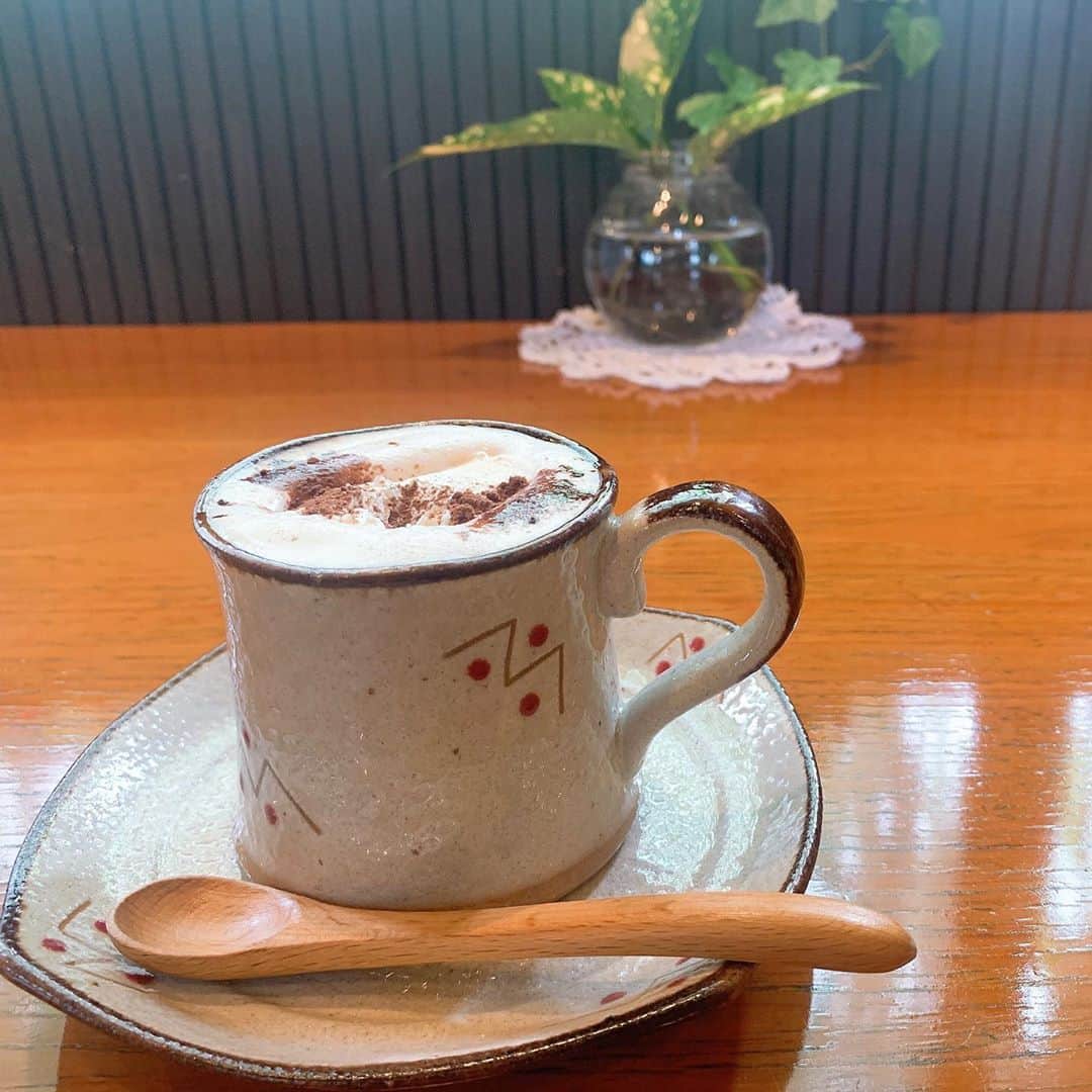 大塚七海のインスタグラム：「ㅤㅤㅤㅤㅤㅤㅤㅤㅤㅤㅤㅤㅤ チョコレートコーヒー美味しかった☕️🍫  ㅤㅤㅤㅤㅤㅤㅤㅤㅤㅤㅤㅤㅤ #新潟カフェ #cafe #新潟」