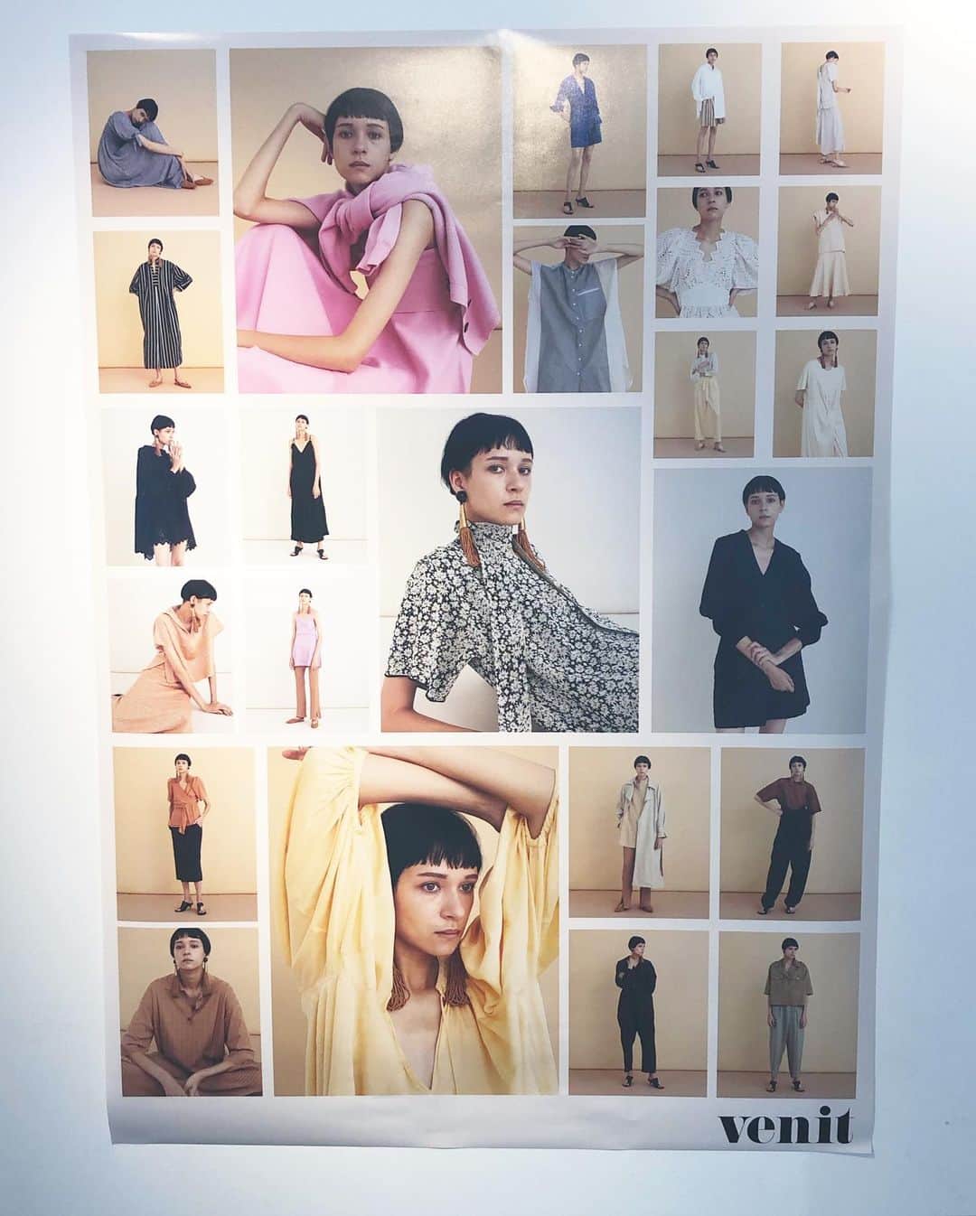chinatsu614さんのインスタグラム写真 - (chinatsu614Instagram)「venit 2021 Spring summer collection. #venit #exhibition #fashion #fashiongram #tokyo ・ ・ ・  コロナ禍の今、少しでもポジティブな気持ちになって欲しい。との思いを込めたコレクションはピンクやクリーム、ラベンダーなど気分の上がるカラーがたくさんだった♥  ⚑ 9月12日(土)13時〜18時 @venit_official フォロワーの方限定で展示会場にて、先行受注会を実施されるみたい。  興味のある方はオフィシャルアカウントを見てね。  可愛いお洋服がたくさんで迷います笑  キッズもあるよ♥  ・ ・ ・ @mikittyisland  thaks♥」9月10日 17時27分 - chinatsu614