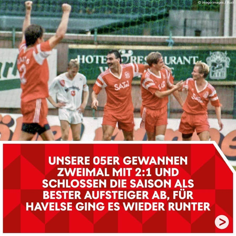 1.FSVマインツ05さんのインスタグラム写真 - (1.FSVマインツ05Instagram)「FSV 🆚 TSV ⚽️ Nicht das erste Mal, dass #Mainz05 und der @tsvhavelse1912 in einem Pflichtspiel aufeinander treffen. In der Saison 1990/91 standen sich die Mannschaften als Zweitliga-Aufsteiger gegenüber. Unsere 05ER (mit Kuhnert, Klopp, Hayer und Co.) gewann zweimal mit 2:1 und feiert als bester Aufsteiger am Ende den Klassenerhalt! Für Havelse ging’s wieder runter ... Freitagabend folgt dann im #DFBPokal die Neuauflage der Paarung!」9月10日 17時51分 - 1fsvmainz05