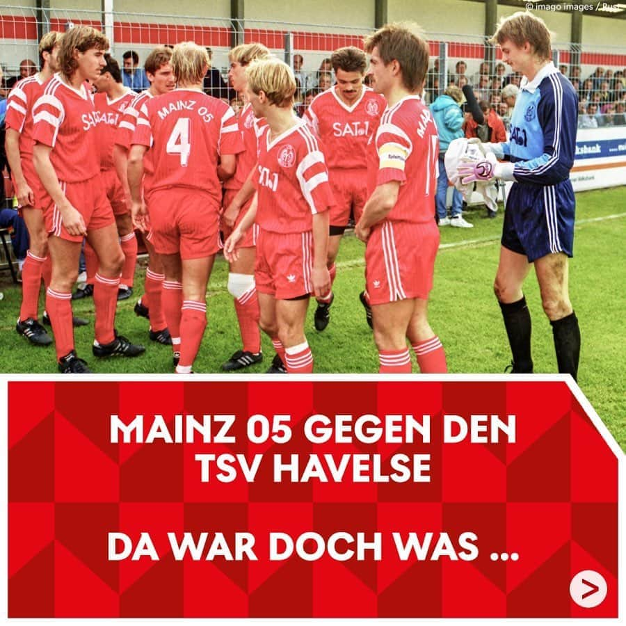 1.FSVマインツ05さんのインスタグラム写真 - (1.FSVマインツ05Instagram)「FSV 🆚 TSV ⚽️ Nicht das erste Mal, dass #Mainz05 und der @tsvhavelse1912 in einem Pflichtspiel aufeinander treffen. In der Saison 1990/91 standen sich die Mannschaften als Zweitliga-Aufsteiger gegenüber. Unsere 05ER (mit Kuhnert, Klopp, Hayer und Co.) gewann zweimal mit 2:1 und feiert als bester Aufsteiger am Ende den Klassenerhalt! Für Havelse ging’s wieder runter ... Freitagabend folgt dann im #DFBPokal die Neuauflage der Paarung!」9月10日 17時51分 - 1fsvmainz05