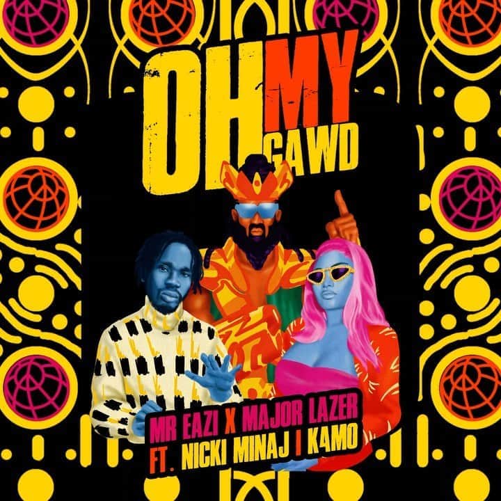 メジャー・レーザーのインスタグラム：「OH MY GAWD OUT NOW @MREAZI @NICKIMINAJ @K4MOGRAM」