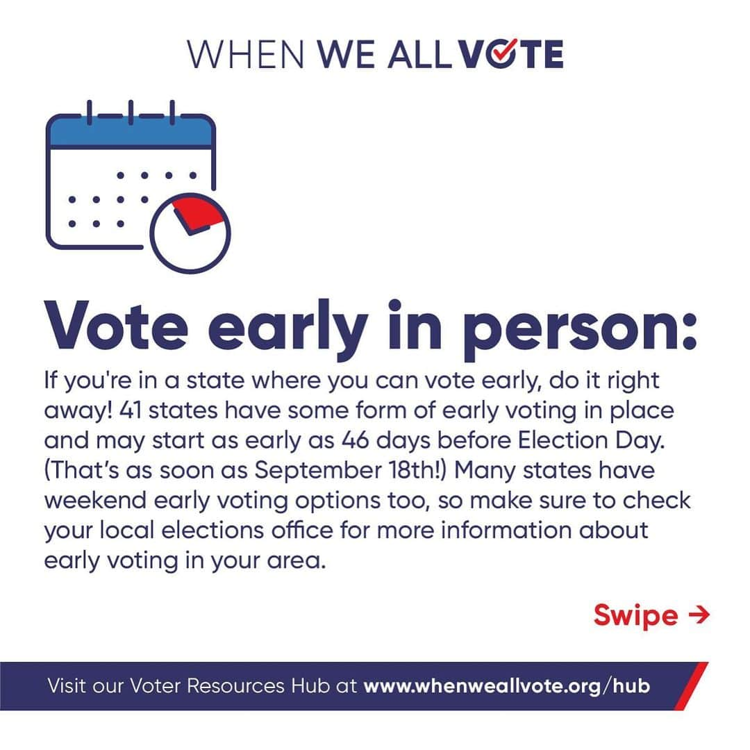 ミシェル・オバマさんのインスタグラム写真 - (ミシェル・オバマInstagram)「When it comes to voting, it’s so important we know our options and plan ahead. I’m joining @WhenWeAllVote on #RequestYourBallotDay to make sure everyone makes a plan to vote in this election. If you plan to #VoteByMail, request your ballot today: weall.vote/hub」9月11日 3時49分 - michelleobama