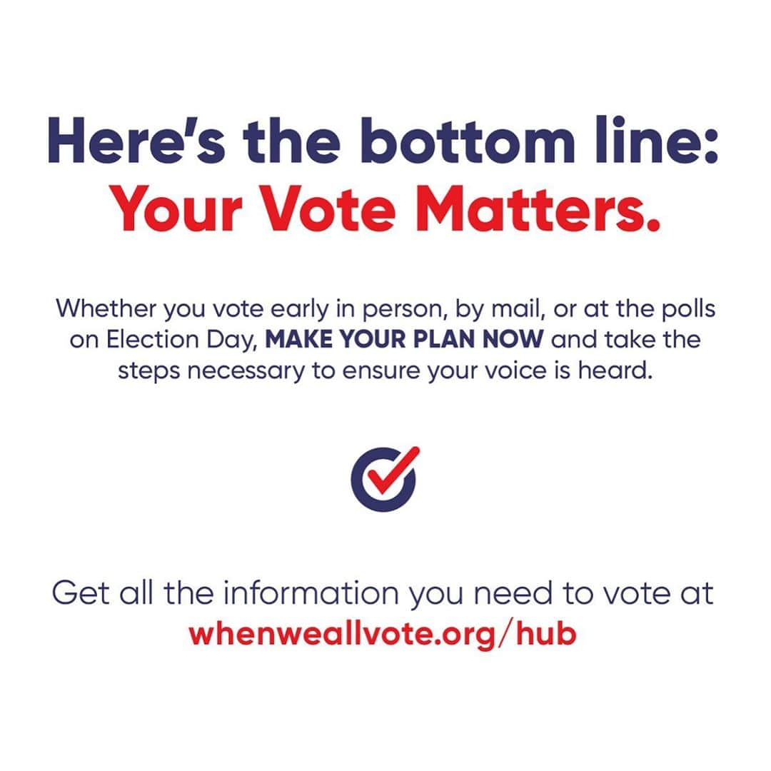 ミシェル・オバマさんのインスタグラム写真 - (ミシェル・オバマInstagram)「When it comes to voting, it’s so important we know our options and plan ahead. I’m joining @WhenWeAllVote on #RequestYourBallotDay to make sure everyone makes a plan to vote in this election. If you plan to #VoteByMail, request your ballot today: weall.vote/hub」9月11日 3時49分 - michelleobama