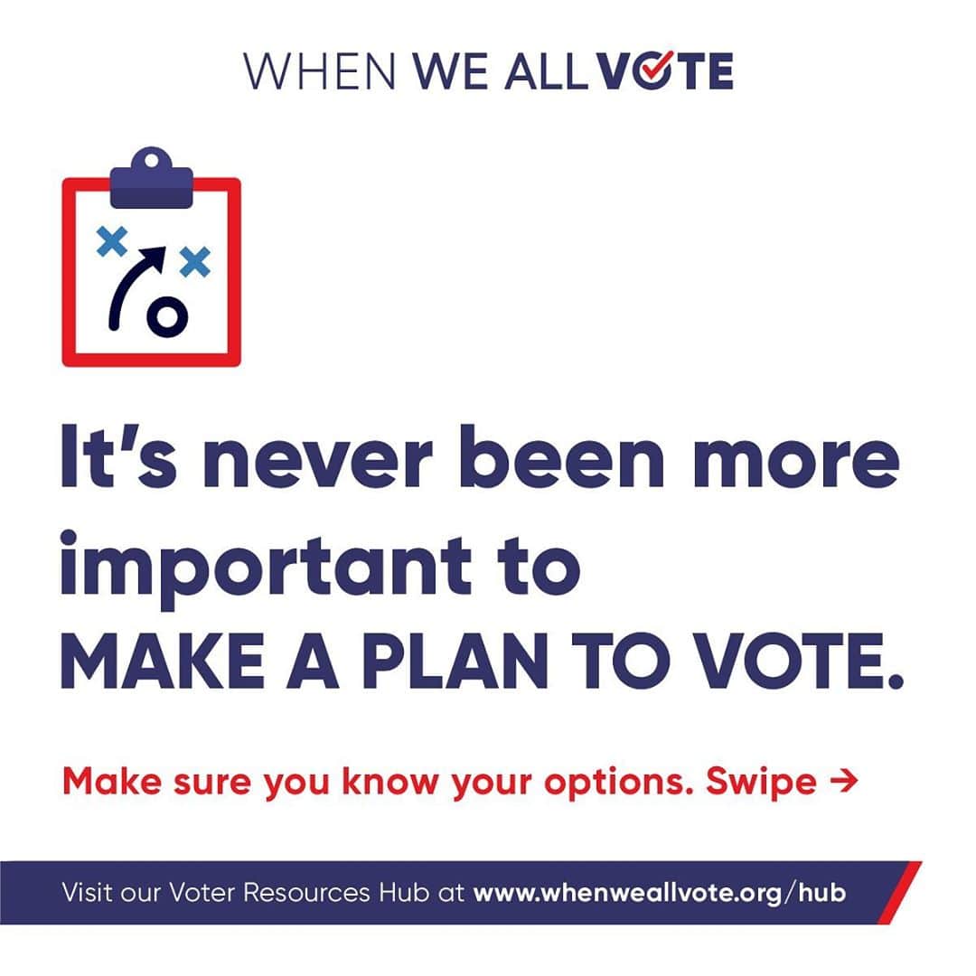 ミシェル・オバマさんのインスタグラム写真 - (ミシェル・オバマInstagram)「When it comes to voting, it’s so important we know our options and plan ahead. I’m joining @WhenWeAllVote on #RequestYourBallotDay to make sure everyone makes a plan to vote in this election. If you plan to #VoteByMail, request your ballot today: weall.vote/hub」9月11日 3時49分 - michelleobama