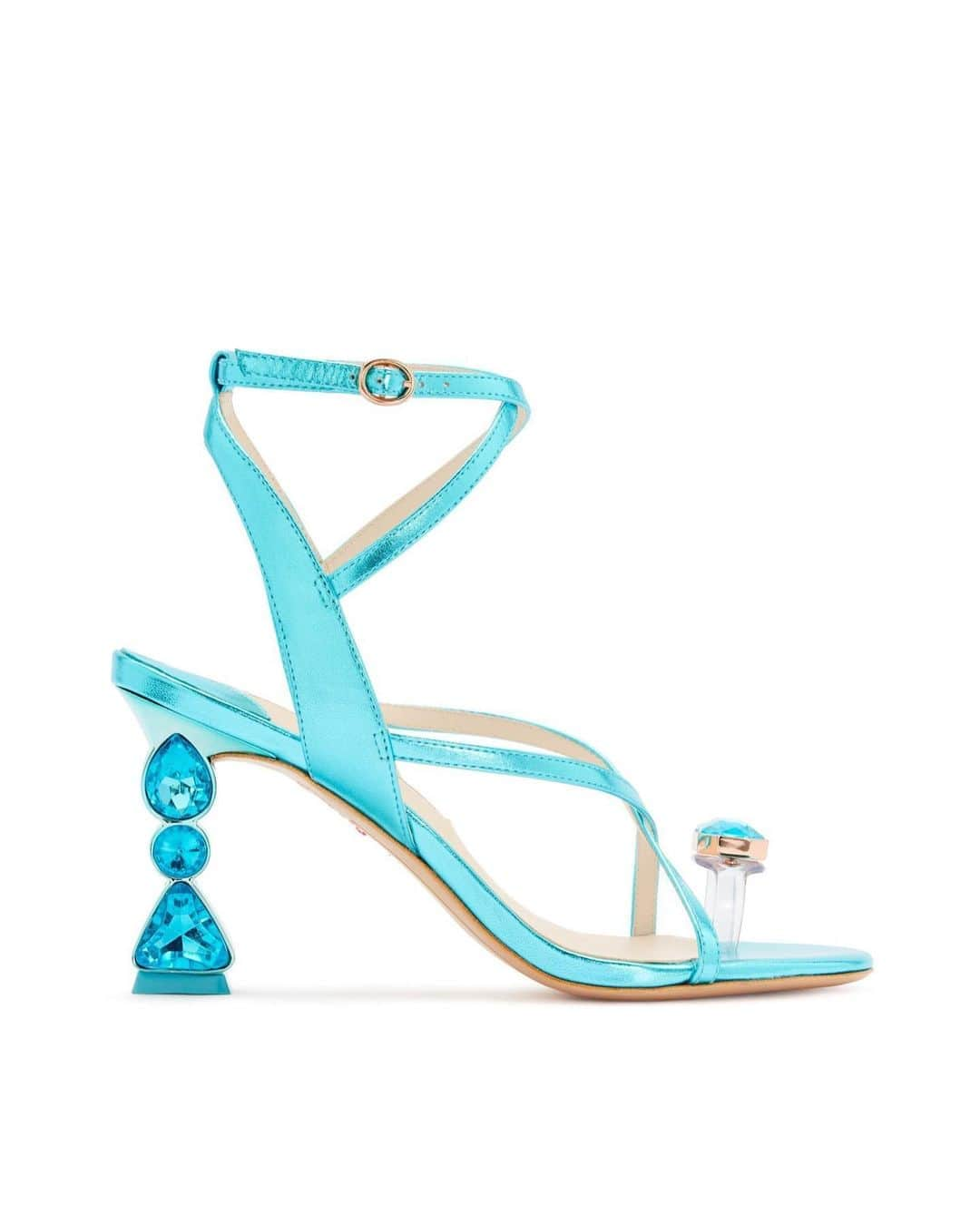 SOPHIA WEBSTERさんのインスタグラム写真 - (SOPHIA WEBSTERInstagram)「Noun - 'Bijou'⁣⁣ Definition: A jewel 💎 ⁣⁣ Introducing a sexy, strappy sandal with our new sculptural jewel heel. ⁣⁣ ⁣⁣ #SophiaWebster #SophiaWebsterGems⁣ #SophiaWebsterExclusive⁣」9月11日 4時12分 - sophiawebster