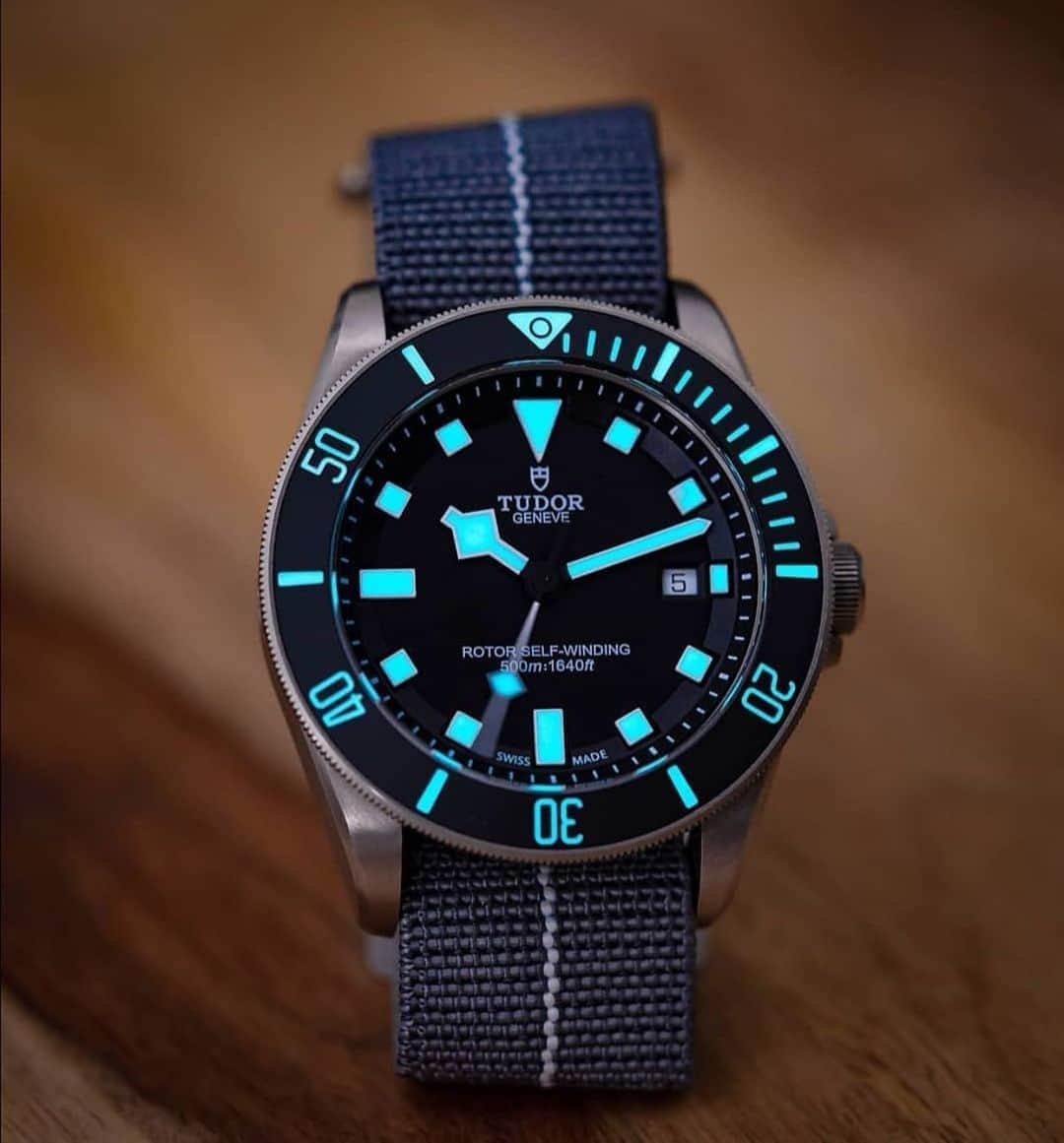 WATCHMANIAさんのインスタグラム写真 - (WATCHMANIAInstagram)「Tudor Pelagos 42mm Titanium, such a beauty, such an underrated.  @ikemadethis 📸」9月11日 4時33分 - watchmania