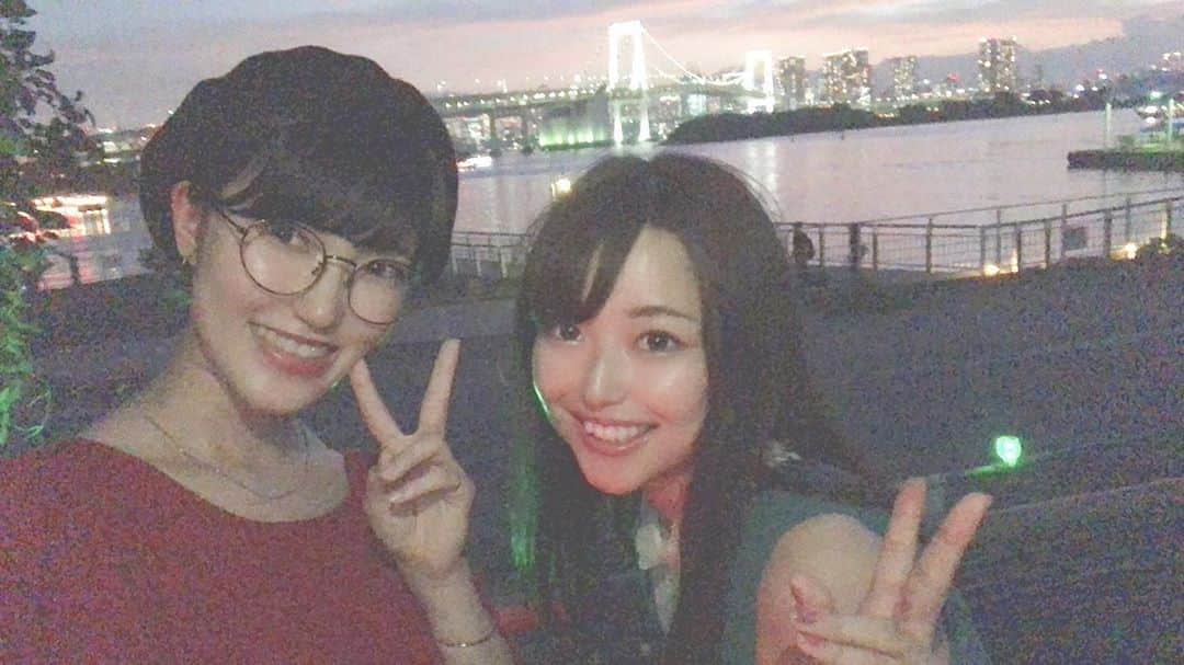 東条蒼のインスタグラム：「＊ ・ ・ ちはるんとのお台場からちょうど一年が経ちました。 ・ ・ あっとゆうまに一年が経ったけど、あの日ちはるんと話せてなかったら、今日まで女優を続けられてたかもわからない。 ・ ・ ちはるんさんって呼んでたのに今じゃ、ちはるん だ笑 ・ ・ 大大大先輩のちはるんさんと、同じステージに立ってアイドルやって、共演やレズ作品まで出せたこと、昔の私には考えられないくらいすごいこと。 ・ ・ 私も頑張らなきゃって思わせてくれた、ちはるん みたいになりたいって思った。 ・ ・ ちはるん、ありがとう。 ・ ・ これからも、お仕事一緒になることあると思いますが、よろしくお願いします。 ・ 私もちはるんに負けないくらい、がんばります！ ・ ・ ・ #大好きな先輩 @chi.ha.ru.nrun  ・ ・ ・  #東条蒼 #クルーズグループ #セクシー女優 #av女優 #メガネ女子 #黒髪 #ショートヘア #あおたん　#teamメレンゲ #followｍe #following #japan #girl #photooftheday #tagsforlikes #instalike  #台湾 #香港 #粉我 #拍照 #照片 #人像攝影」