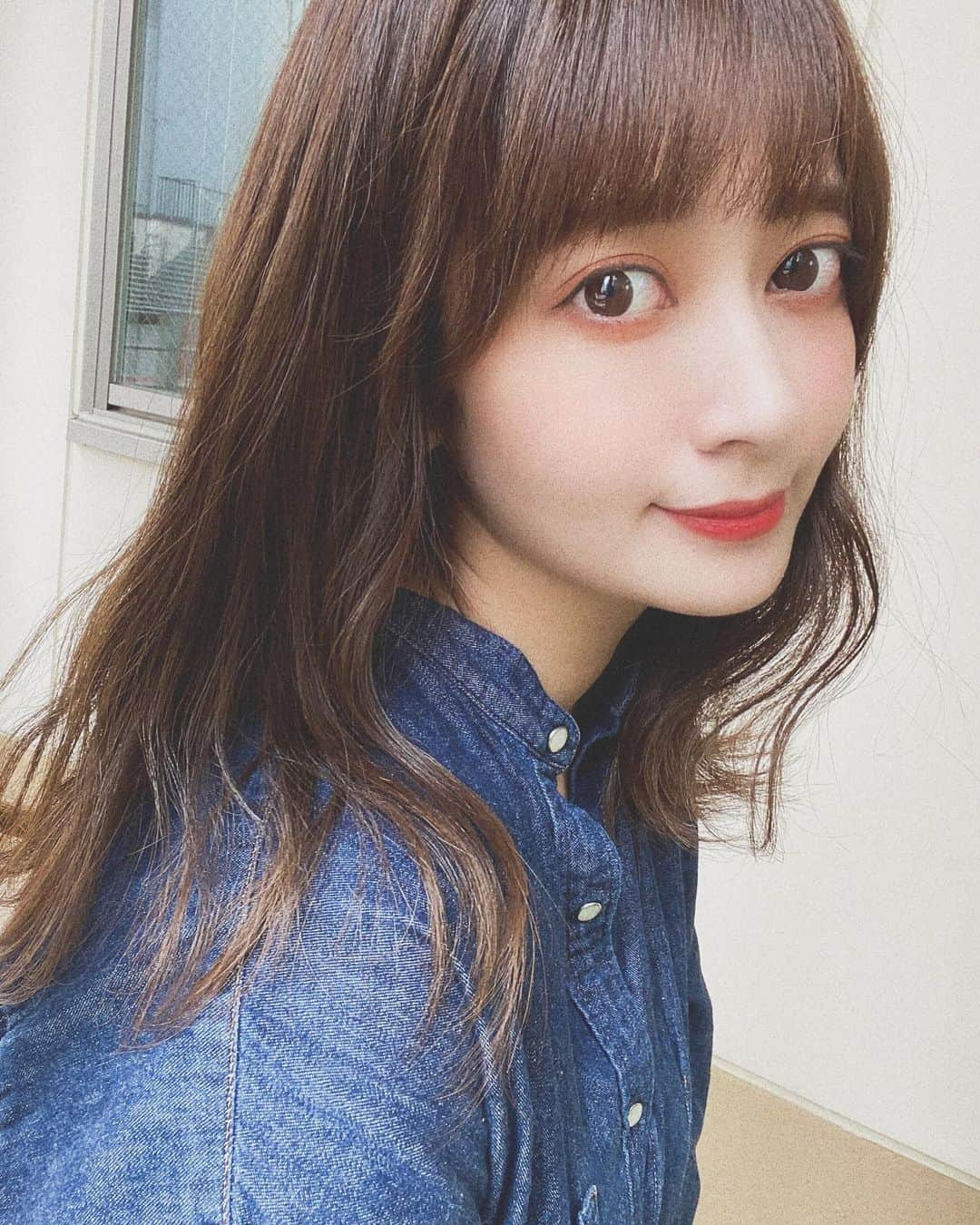 外川礼子のインスタグラム：「カットとカラーしてもらって生き返った私の髪の毛💁🏻‍♀️絶賛伸ばし中です。 @euphorianojima ありがとうございました♡♡」