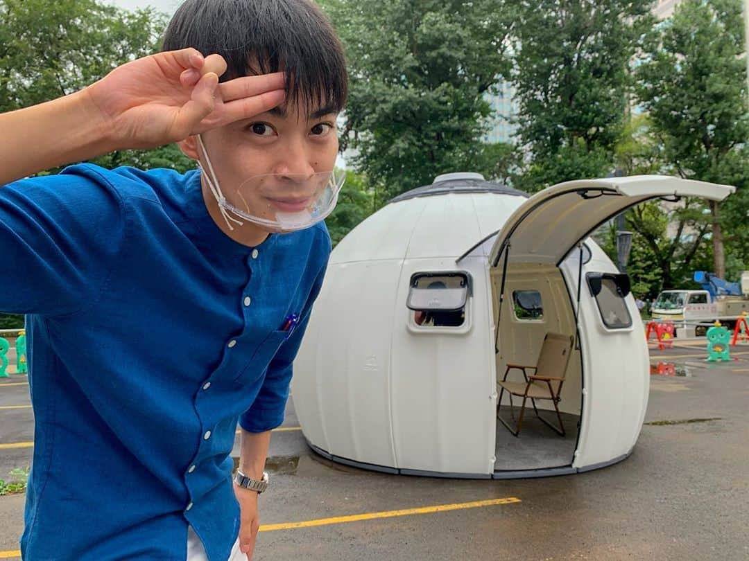 北海道放送「今日ドキッ!」さんのインスタグラム写真 - (北海道放送「今日ドキッ!」Instagram)「なんか、ナメック星に飛んでいけそう。  #わかる人にはわかる #魔貫光殺砲」9月10日 21時55分 - hbc_kyodoki