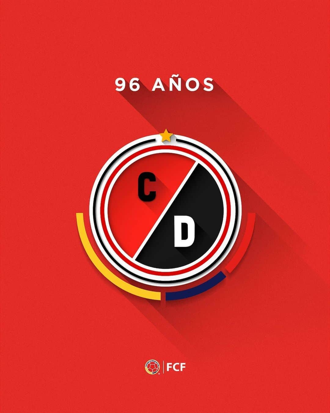 サッカー コロンビア代表チームのインスタグラム：「¡Felicitaciones, Motilón!   El @cucutaoficial cumple 9⃣6⃣años y le queremos enviar nuestra felicitación 🥳.   ¡Que sean muchos más! 🤗」