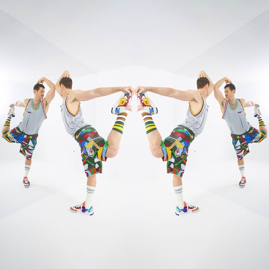 のインスタグラム：「Onitsuka Tiger AW20 collection directed by @andrea_pompilio, features items made in collaboration with NYC-based artist @briankennny. Pop culture is expressed through exciting patchwork and color-blocked pieces, to give a playful touch to the urban sporty style.  Available from September 10 at the following stores. U.S. - NYC Lafayette Street and online.  Japan - Omotesando and select stores and online. #OnitsukaTiger #AW20」