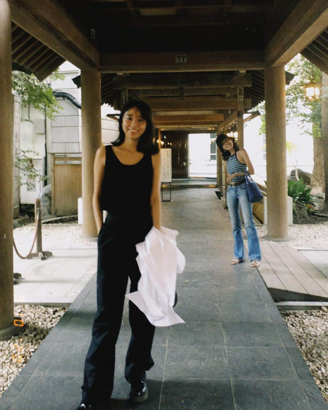 江藤百香のインスタグラム：「小江戸でお団子💘」