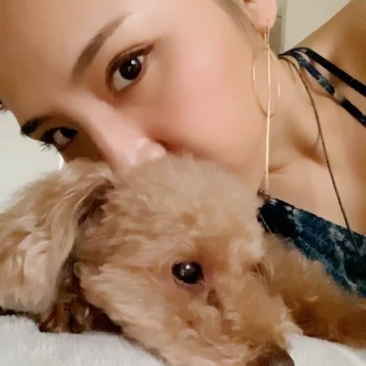 阿部真央のインスタグラム：「今日も今日とて、幸せでした。  おやすみなさい💕  まお」