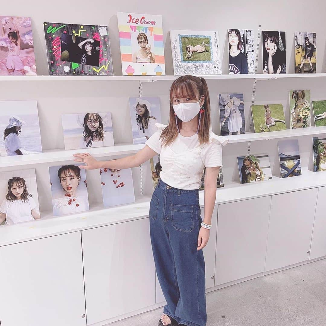 増井みおさんのインスタグラム写真 - (増井みおInstagram)「展示会無事ひらけたああ！ 沢山の方きてくれてありがとうっ！ パネルも好評で、ちゃんと自分でパネル作りもして良かったってほんとに思うっ！ 15日までがんばるぞおっ！ パネルは早い者勝ちなのでいそげえっ🥺🥺 #みおラスカル #littlerascal」9月10日 22時19分 - mio006