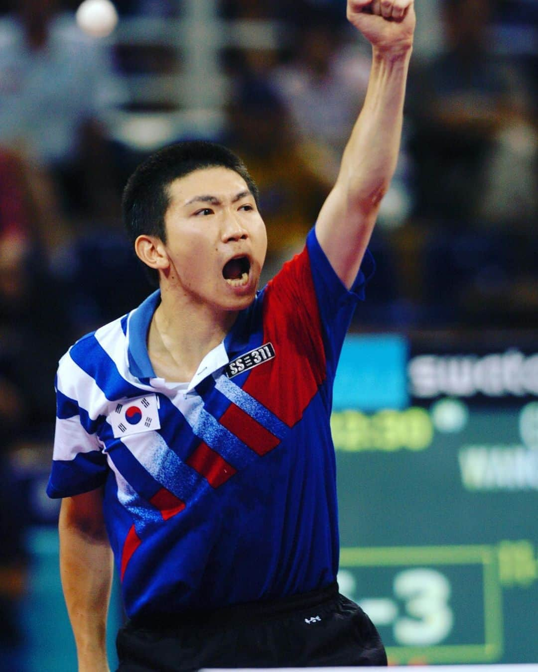 ITTF Worldさんのインスタグラム写真 - (ITTF WorldInstagram)「🇰🇷💪 What’s the first thing you think of when you see Ryu Seung-min❓  #TBT #TableTennis」9月10日 23時31分 - wtt