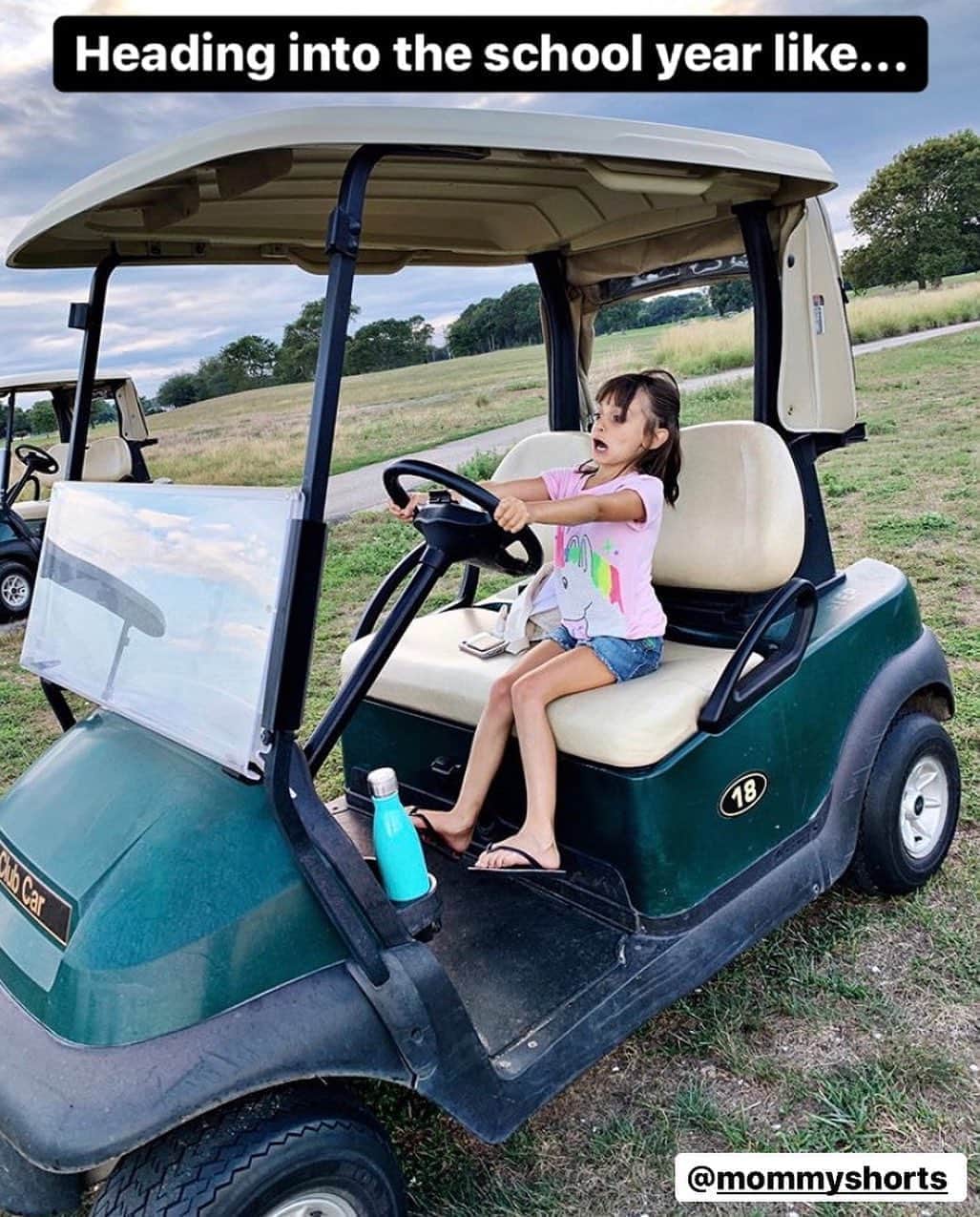 Average Parent Problemsのインスタグラム：「So. How’s it going so far, everyone??? We’ve got a 6th grader remote learning and a 3rd grader going to a new school in-person. Holding on tight and hoping for the best! // You can follow my family over on @mommyshorts!」