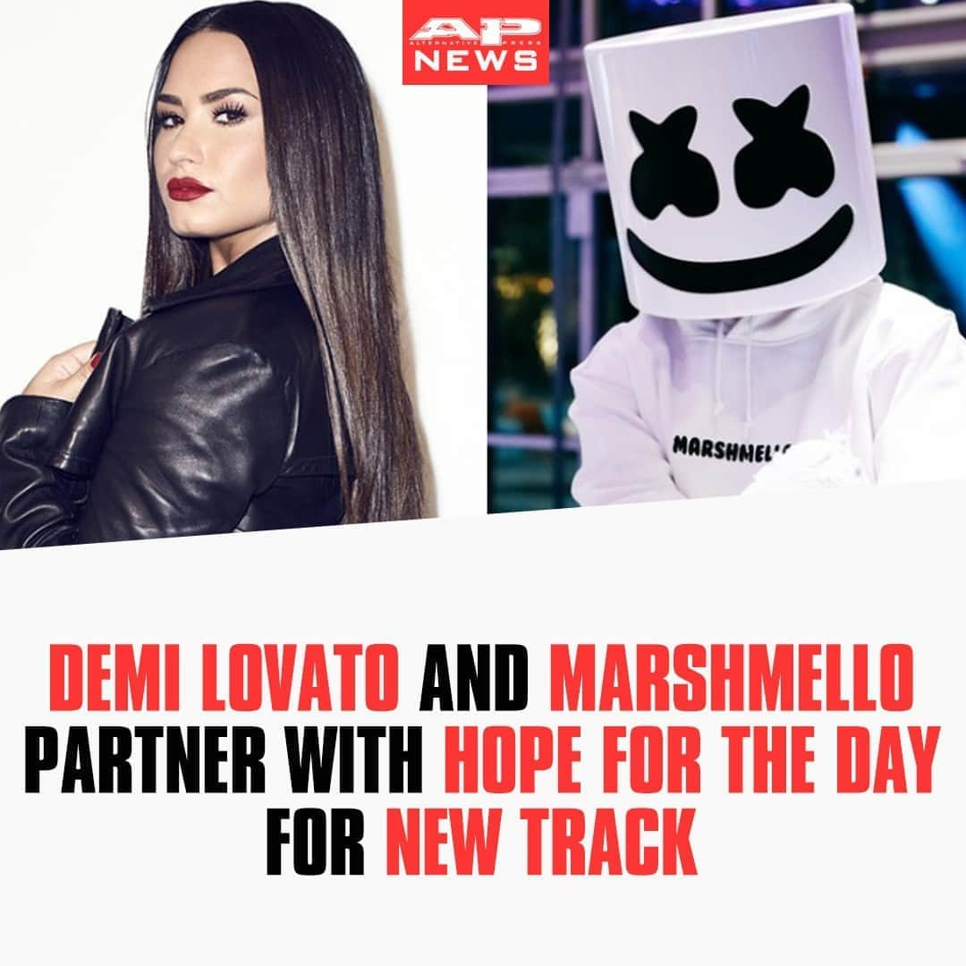 Alternative Pressさんのインスタグラム写真 - (Alternative PressInstagram)「WATCH: @ddlovato and @marshmellomusic have joined forces with non-profit @hopefortheday to unveil their new collab “OK Not To Be OK” on World Suicide Prevention Day⁠ LINK IN BIO⁠ .⁠ .⁠ .⁠ #worldsuicidepreventionday #suicideprevention #mentalhealthawareness #demilovato #marshmello #oknottobeok #altpress #alternativepress」9月11日 5時01分 - altpress