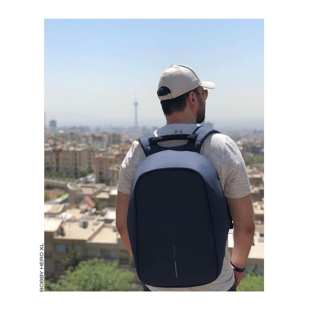 XD Designさんのインスタグラム写真 - (XD DesignInstagram)「@pouriamanavi in #Teheran with his all new Bobby Hero backpack 😎.. Looking sharp!👌📸 ⠀⠀⠀⠀⠀⠀⠀⠀⠀ ⠀⠀⠀⠀⠀⠀⠀⠀⠀ ⠀⠀⠀⠀⠀⠀⠀⠀⠀ ⠀⠀⠀⠀⠀⠀⠀⠀⠀ ⠀⠀⠀⠀⠀⠀⠀⠀⠀ ⠀⠀⠀⠀⠀⠀⠀⠀⠀ ⠀⠀⠀⠀⠀⠀⠀⠀⠀ ⠀⠀⠀⠀⠀⠀⠀⠀⠀  #MadeforModernNomads 💫 • • • #xddesign #xddesignbackstory #bobbybackpack #bobbyhero #navy #xddesignbobby #antitheftbag #antitheftbackpack #travellifestyle #photooftheday #modernnomad #gotyourback #usbbag #camerabag #keepexploring #stayconnected #travelbuddy #travelgear #digitalnomad #global_people #travelsafe #adventure #digitalnomadlife #thetraveltag #saadatabad」9月11日 0時41分 - xddesign