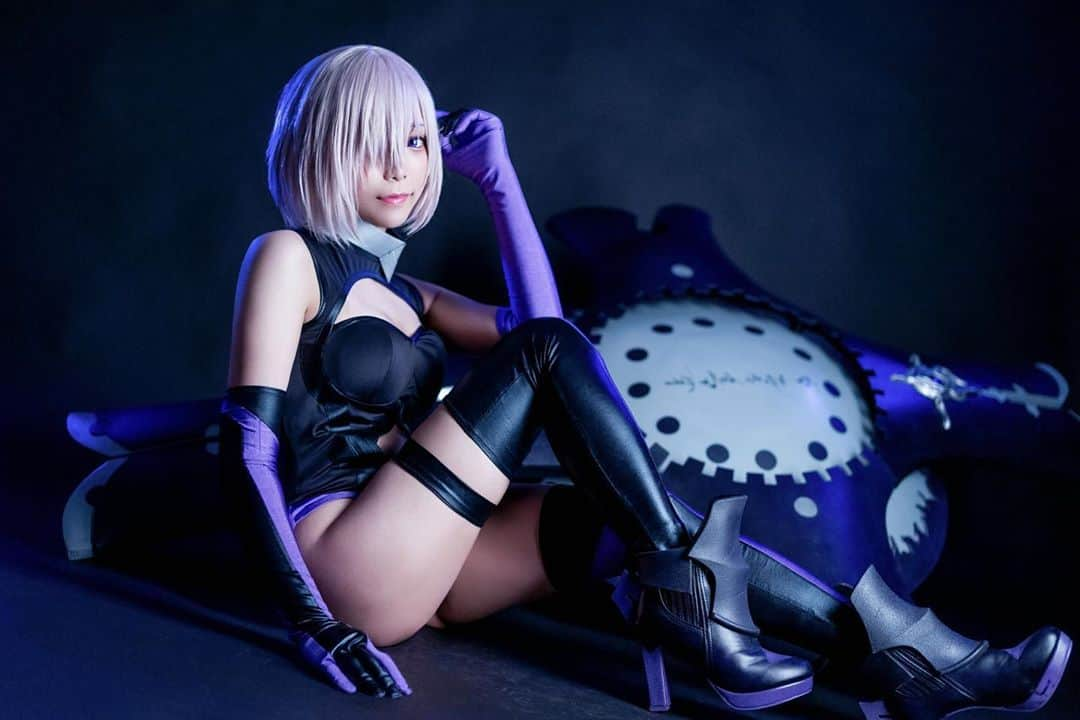 小桃さんのインスタグラム写真 - (小桃Instagram)「💜💜💜💜💜 #マシュ #mashu #fgo #fategrandorder #fategrandordercosplay #fgocosplay #mashucosplay #mashkyrielight #コスプレ」9月11日 1時16分 - siutao1126