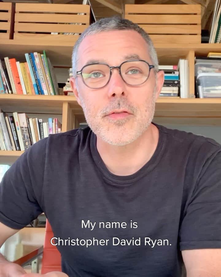 Warby Parkerのインスタグラム：「@christopherdavidryan is one of those people who can turn anything into art. We’ve always admired his craft and ability to work across many mediums. For us, he created a collaged painting (one of his signatures) inspired by our new Studio Edition.」