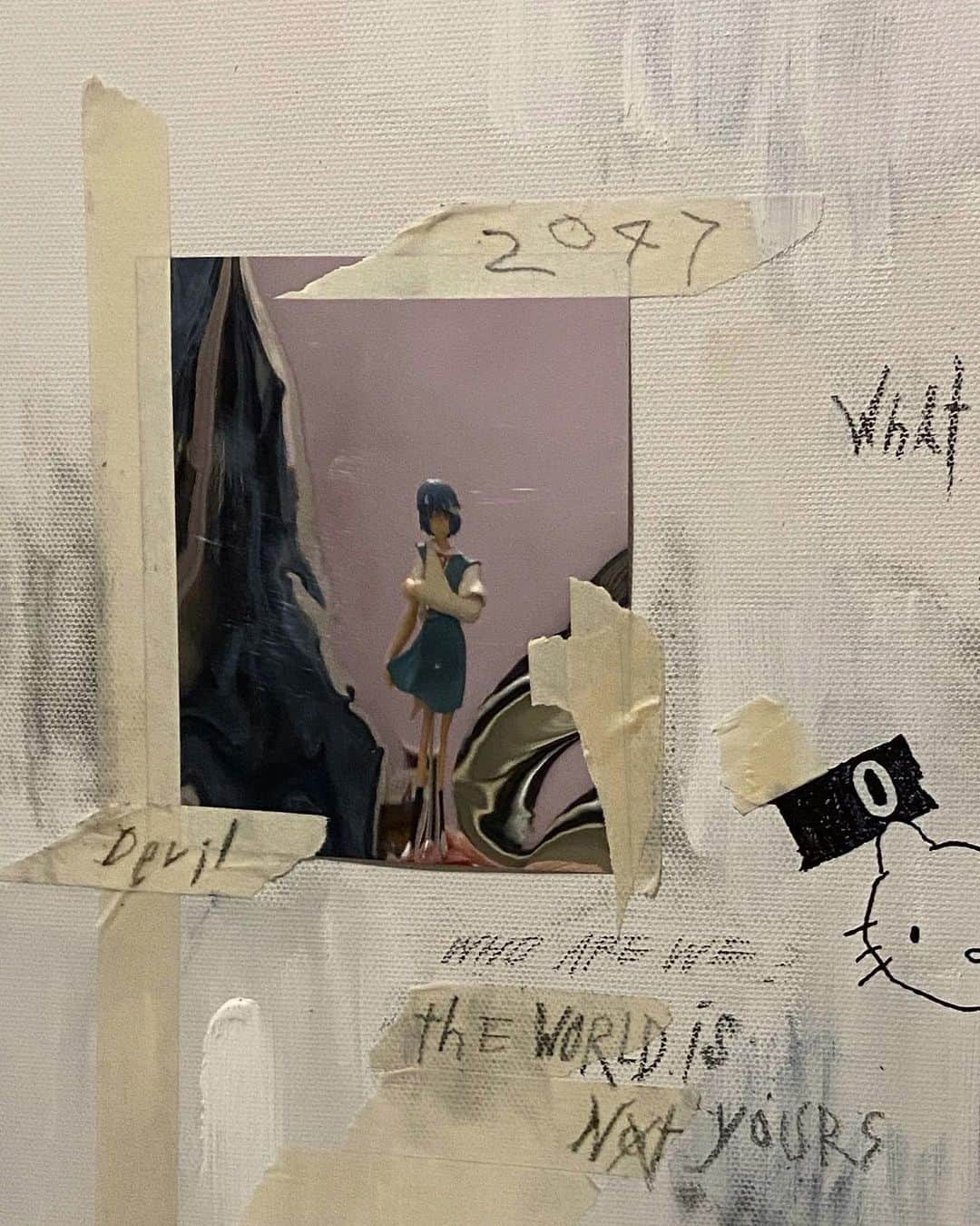 ハンナ・チャンのインスタグラム：「📵」