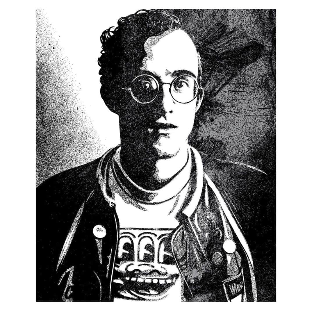 Shepard Faireyのインスタグラム：「I teamed up with @Adobe to celebrate the life and legacy of Keith Haring! Keith Haring’s philosophy that “the public has a right to art” was embodied in his street art and the art products he made affordable for the masses, all of which made my path as an artist very clear. Haring is a hero of mine because of his mission to make his work accessible and make art more democratic. His street art, gallery art, products, and clothing, wove together approachable art and social commentary delivered with his distinctive characters, mark-making, and unmistakable style.⁠⠀ ⁠⠀ Adobe created a set of Photoshop brushes inspired by Keith Haring’s original chalk, markers, paint, and other tools. Haring embodied the philosophy that “art is for everybody” in all of his work. These brushes take that idea and carry it forward for a new generation of artists. Check them out through the link in bio or search “Adobe Keith Haring” #AdobexKeithHaring.⁠⠀ -Shepard」