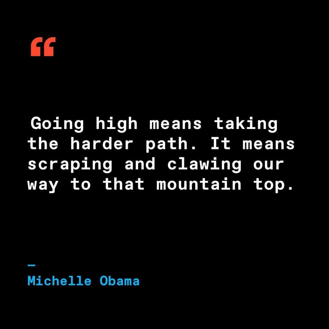 Tumblrさんのインスタグラム写真 - (TumblrInstagram)「"Going high is the only thing that works, because when we go low, when we use those same tactics of degrading and dehumanizing others, we just become part of the ugly noise that's drowning out everything else." – @michelleobama #DemocraticConvention #Make2020Count」8月18日 12時13分 - tumblr