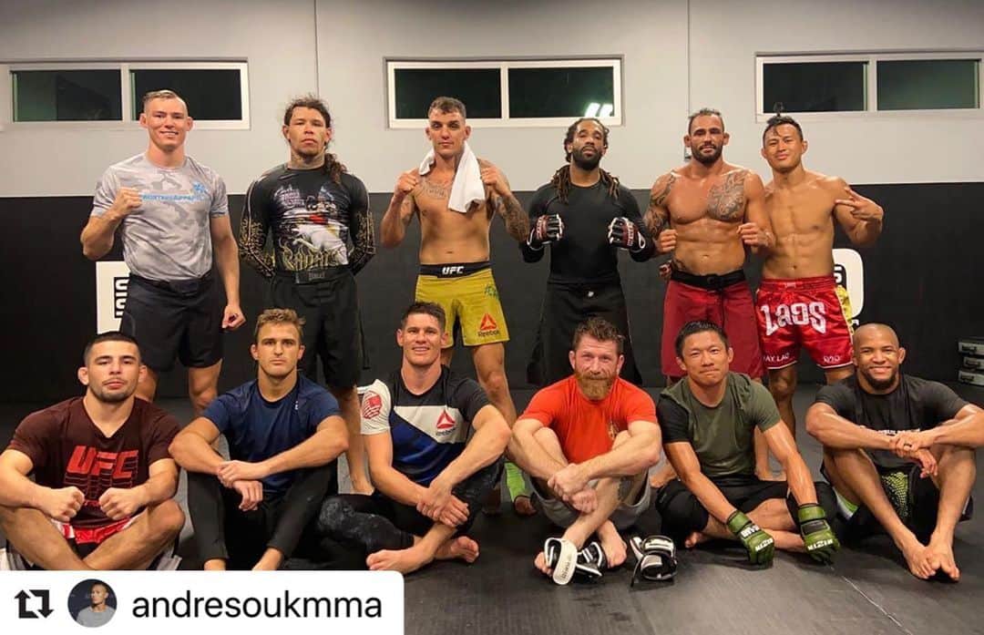 堀口恭司のインスタグラム：「I had a good practice today!」
