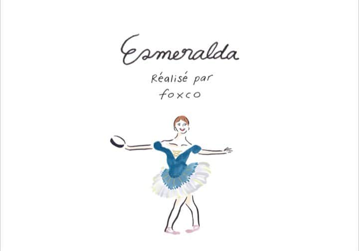 渡邉香織のインスタグラム：「my very first animation! Esmeralda  初めてのアニメーション とんでもなく大変で とてつもなく楽しかった！  Inspiration💫 @nozo0806 @eriko.nakajima @chanel.beauty @chanelofficial @yasu1128ko @repettoparis @balletoperadeparis @operadeparis @repetto_japan @luciapicaofficial」