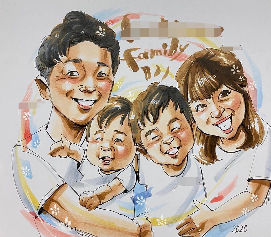 似顔絵★𝗚𝗢𝗥𝗜𝗞𝗜𝗡𝗚のインスタグラム
