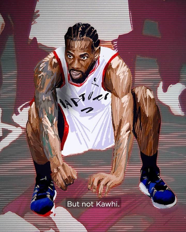 のインスタグラム：「Pressure makes rings. #WeGotNow ⠀ ⠀ Check @newbalancehoops for more on the limited edition KAWHI 4 Bounces collection.」
