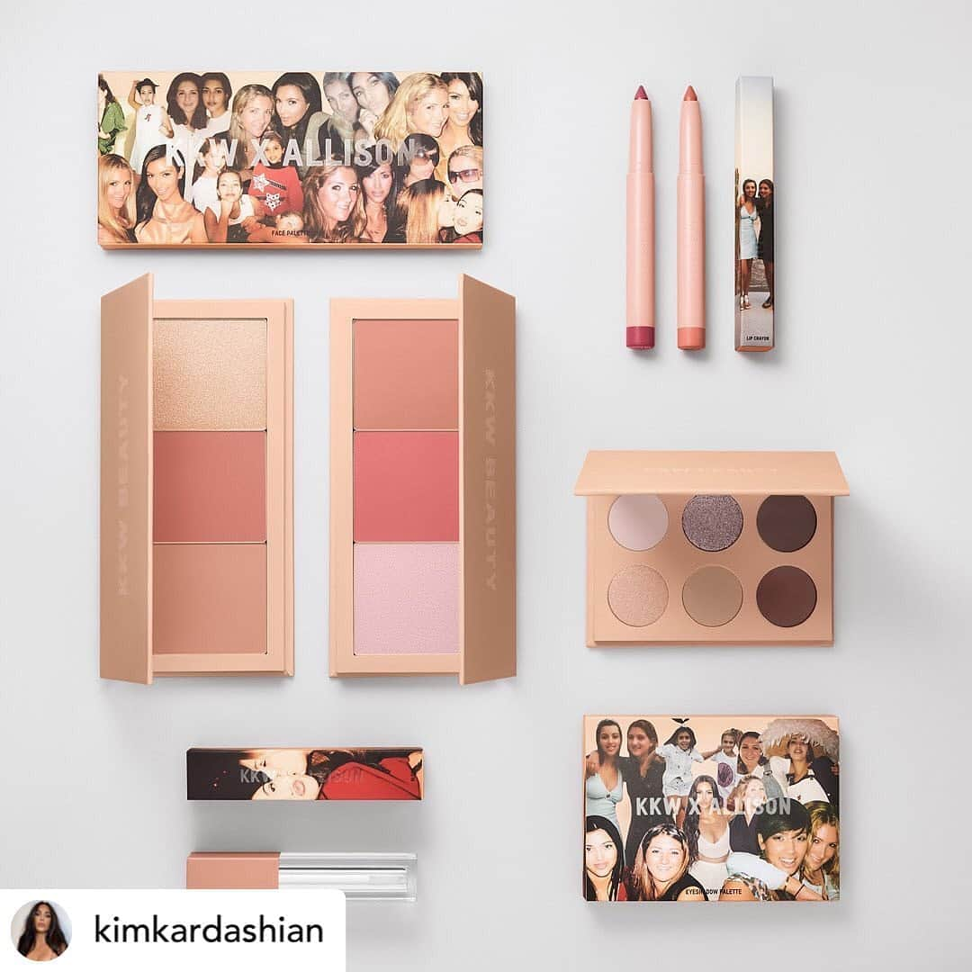 クリス・ジェンナーさんのインスタグラム写真 - (クリス・ジェンナーInstagram)「I'm so excited for KKW X ALLISON, @kimkardashian collaboration with her childhood best friend @allisonstatter for @kkwbeauty! Launching on Friday, 08.28 at 12PM PT at KKWBEAUTY.COM #Repost @kimkardashian  ... I'm so excited to announce my @kkwbeauty collaboration with my best friend, @allisonstatter! KKW x ALLISON: A collection featuring versatile and compact glam essentials for the everyday busy woman who wants to take her look on-the-go. This collection includes a 6-pan Eyeshadow Palette with tones ranging from metallic lavender to matte warm chocolates, the return of KKW Beauty’s best-selling Lip Crayon in two new shades, plus two 3-in-1 Face Palettes and a clear Lip Gloss. Our #KKWxALLISON collection Launching on Friday, 08.28 at 12PM PDT exclusively on KKWBEAUTY.COM」8月18日 5時09分 - krisjenner