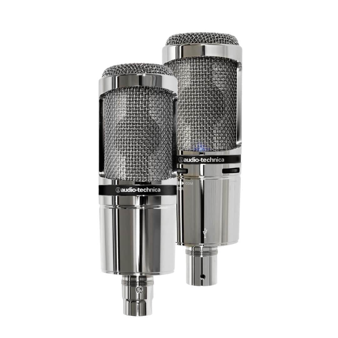 Audio-Technica USAさんのインスタグラム写真 - (Audio-Technica USAInstagram)「We are excited to introduce our brand-new, visually striking AT2020 mics with reflective silver finish – the AT2020V and AT2020USB+V! Learn more in the link in our bio!⁠ .⁠ .⁠ .⁠ #AudioTechnica #AT2020 #AT2020V #Microphones #Mics #Silver」8月18日 5時45分 - audiotechnicausa