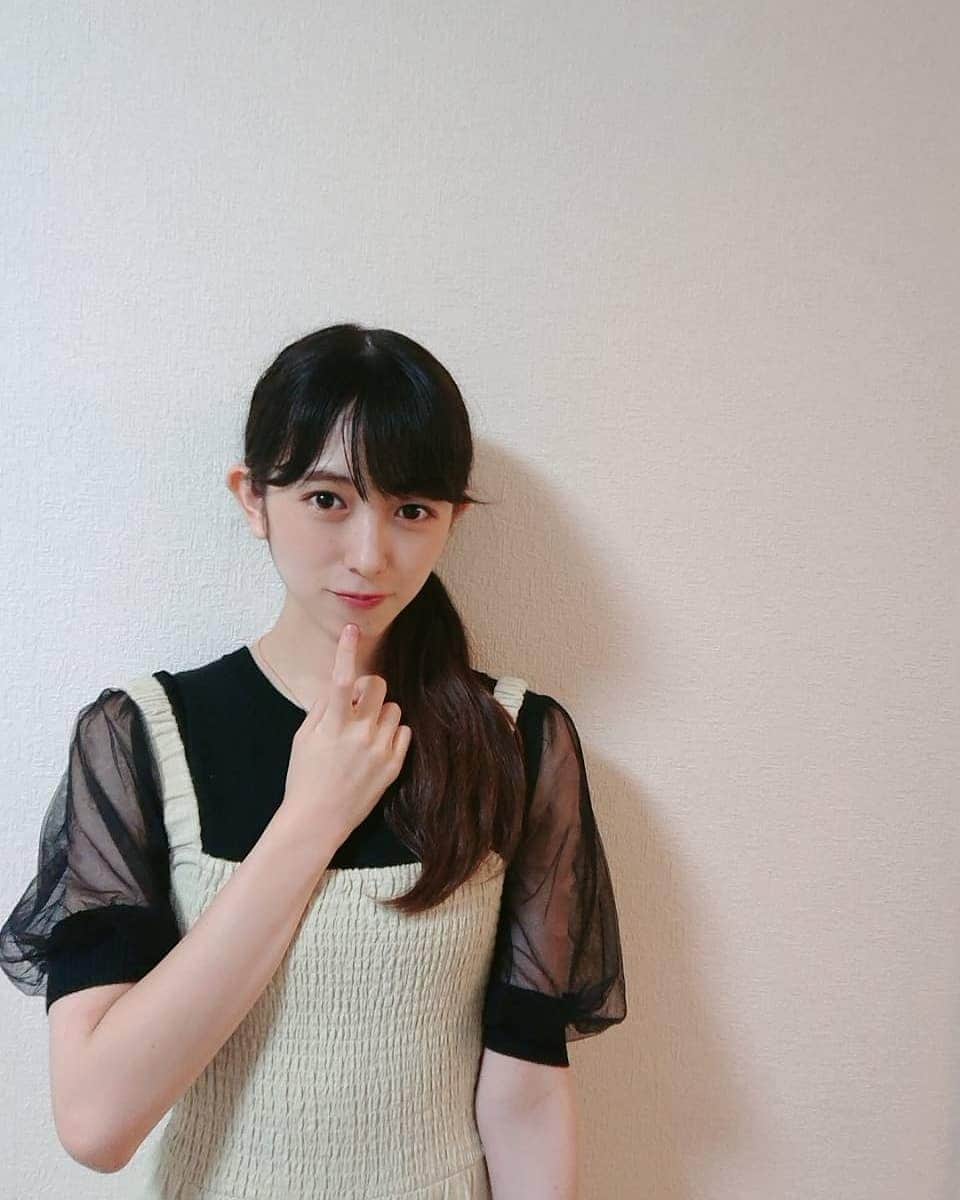 小泉遥香のインスタグラム：「ꫛꫀꪝ✧‧˚ 私服✨  色がとっても可愛くておしゃれなオールインワン🤗  春先～秋頃まで着れそうだよね(*^^*)  後ろ姿までとっても可愛くてお気に入りです(❁´ω`❁)  ❁﻿.オールインワン…#ZARA  Σp📷ω･´) 次女るか&三女るか  #Instaharum #私服 #fashion #ZARA #ZARAデビュー #とき宣 #超とき宣 #小泉遥香 #おはる」