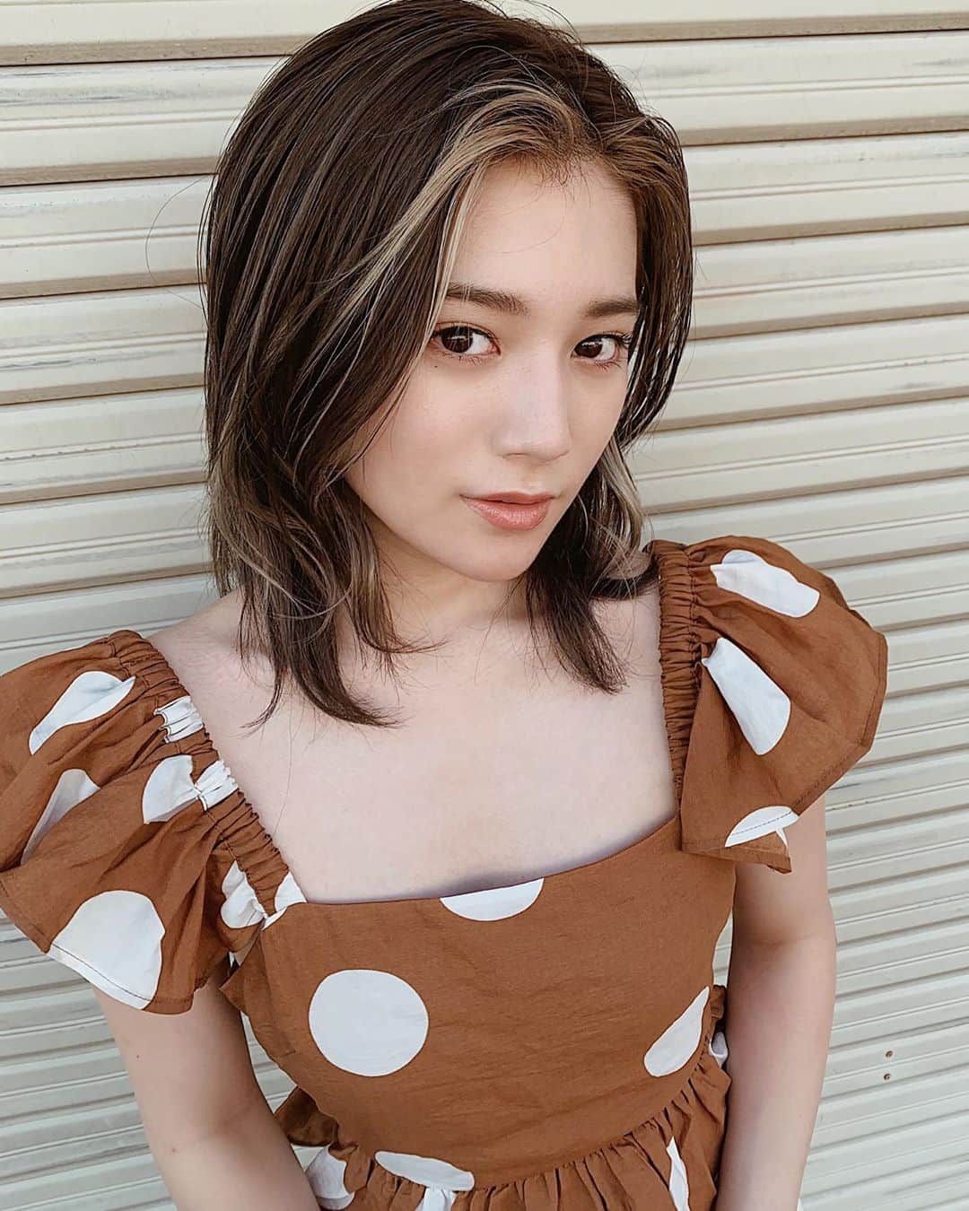 浪花ほのかのインスタグラム：「そいえば髪の毛染めたの🙊🖤」