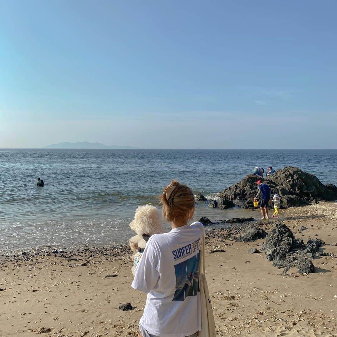 キム・ダヘのインスタグラム：「예뻤던 어제하늘 🌤」