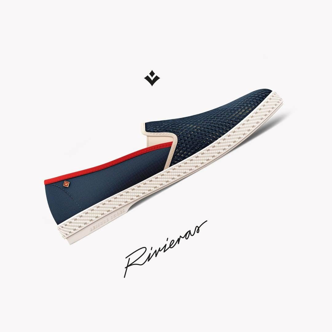 リビエラのインスタグラム：「is Rivieras Le Grand Bleu modèle en toile et fillet de coton is Rivieras Le Grand Bleu Cotton canvas & mesh style  #rivieras #rivierasis #rivierasshoes #rivierasmatch」