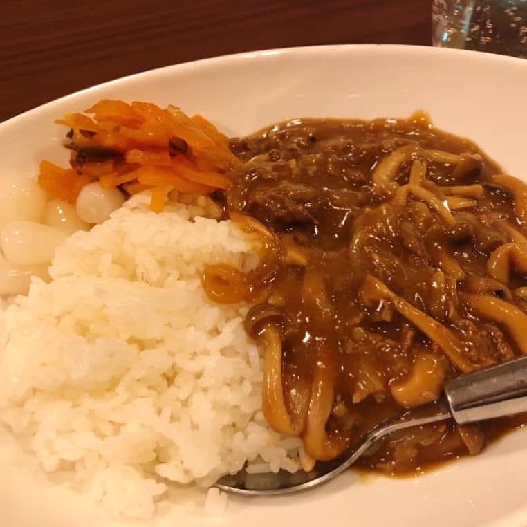 南條早紀さんのインスタグラム写真 - (南條早紀Instagram)「カレーブーム到来🍛 . . 先週のフルサタ！のカレー特集から ブームがやってきていて、 いつだって食べたくなっているカレー。 どんなに食欲なくても、食べられちゃう。 暑いときこそ、食べたくなる。 具材で表情が変わるところも素敵💓笑 . . ということできのう作ったカレー。（映えない 今回はなんの肉で作ろうかな🤔 と思っていたら、お肉屋さんで 国産の牛肉切り落としが特売💥って なっていたので思わず買ってしまった🤤 . バターで炒めた玉ねぎとたっぷりのきのこを入れたら ビーフストロガノフ風カレーになりました🍛 （ビーフストロガノフは食べたことない😂 . . 以下、備忘録レシピ🍛 . . ①玉ねぎスライスしたやつを バターで炒める（すりおろしニンニクも少々 ②いい感じに火が通ったら取り出す ③塩胡椒したお肉を牛脂で炒める ④そこにエリンギ・しめじ・炒めた玉ねぎ投入 ⑤水入れて沸騰したらあく取り ⑥ローリエ入れて15分くらいぐつぐつ ⑦固形ルー入れてまた15分くらいぐつぐつ ⑧ウスターソースと醤油ちょっと入れて完成 . . 肉から溶け出した旨味と きのこのエキスとバターの香りが良い！ リッチな気分になるカレーになった🤤❤️ （ただしカロリーは危険そう⚠️） . いろんなカレー作って、 これだ！っていうレシピ生み出したいな🤔 . . #富山県 #富山市 #富山 #toyama #カレー #カレーライス #牛肉 #or #豚肉 #きょうは #ビーフ #ビーフストロガノフ#食べたことないけど  #おうちごはん #手料理 #料理記録  #洋風 #カレー作り #カレー部  #美味しくいただきました #🍛 #❤️ #curry #food #gurme #homemade  #アナウンサー #南條早紀 #早紀飯 #なんじょうのにちじょう」8月18日 21時00分 - nanjo_saki