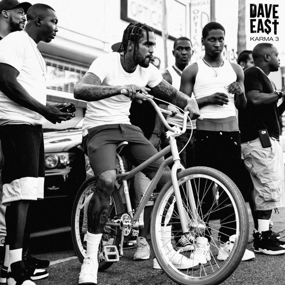 のインスタグラム：「Congrats my boy!! New @daveeast project #Karma3 Out NOW!! 💯」