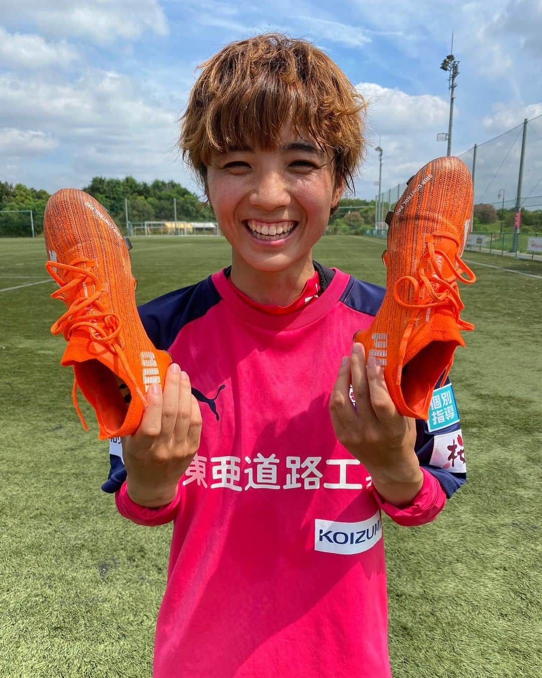 北村菜々美さんのインスタグラム写真 - (北村菜々美Instagram)「ULTRA＝SPEED 限界突破！！！  #サイソクアラワル #PUMA ULTRA #PUMA #PUMAFOOTBALL @pumafootball_jp  @pumajapan」8月18日 13時35分 - nanami.k_7