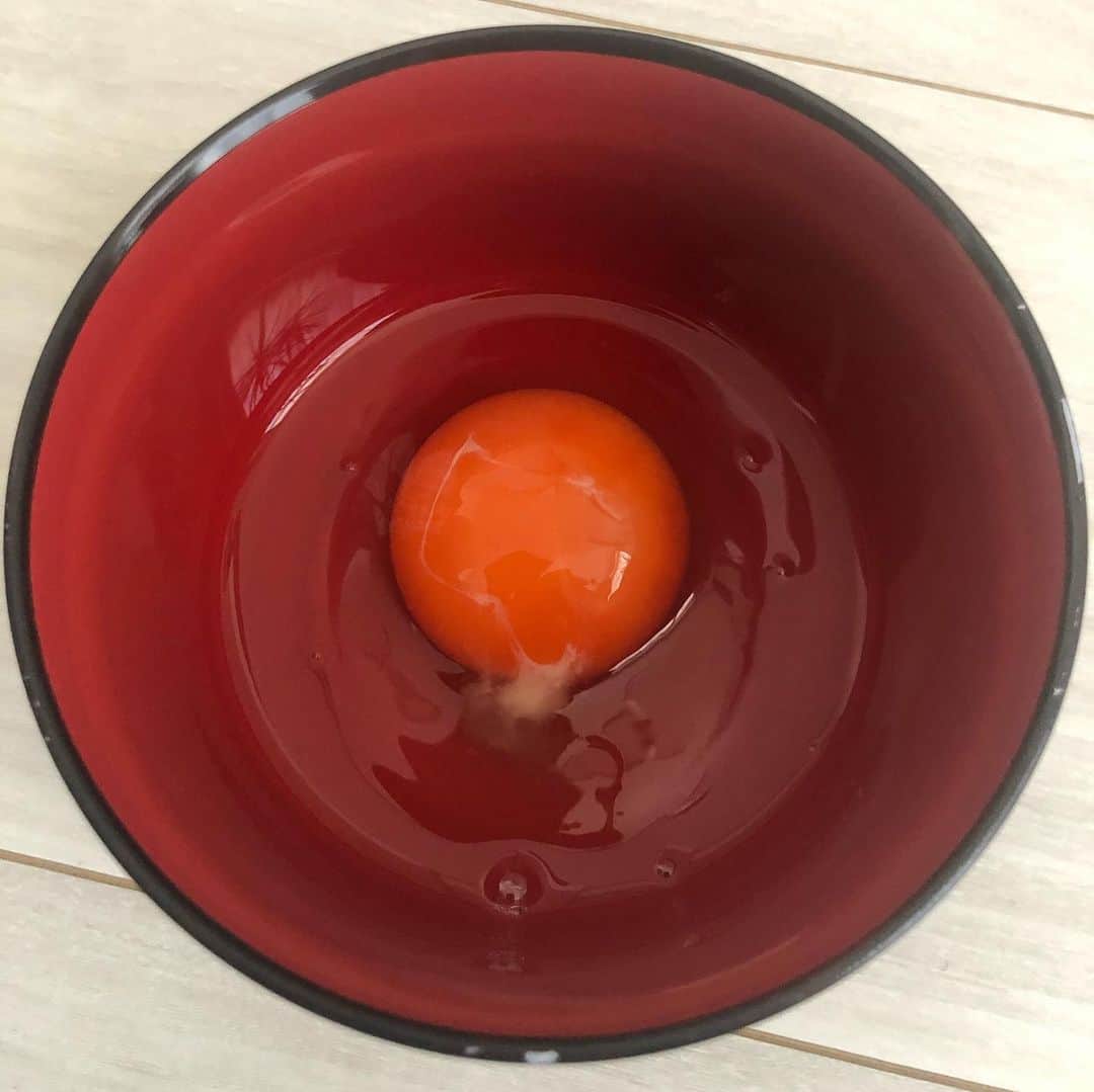 青山隼さんのインスタグラム写真 - (青山隼Instagram)「天皇家に納められていると言われている卵。 「極」 黄身がオレンジで、濃厚です。 卵かけご飯が一番美味しく頂けるかなと思います！ これは最高ですわ。 #卵 #卵かけご飯 #極 #黄身 #オレンジ #天皇家」8月18日 14時57分 - jun_aoyama_show_wa