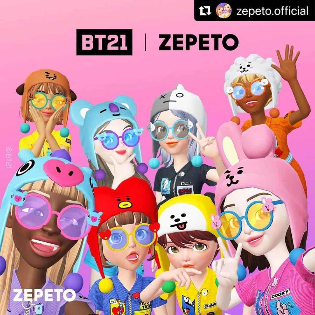 BT21 Stars of tomorrow, UNIVERSTAR!のインスタグラム