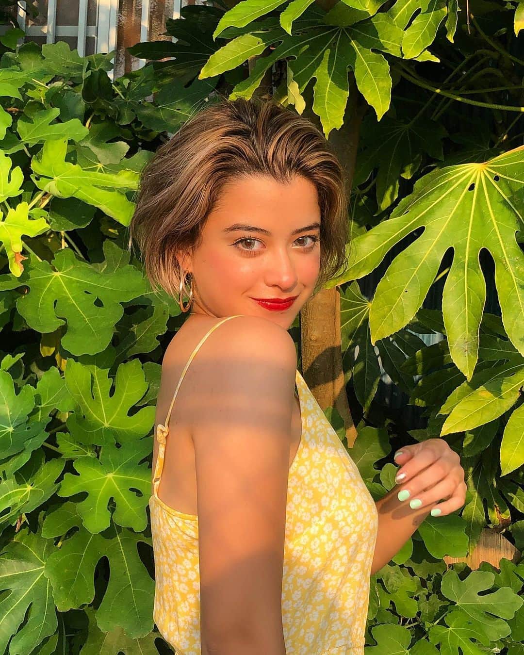 のインスタグラム：「🍃💕」