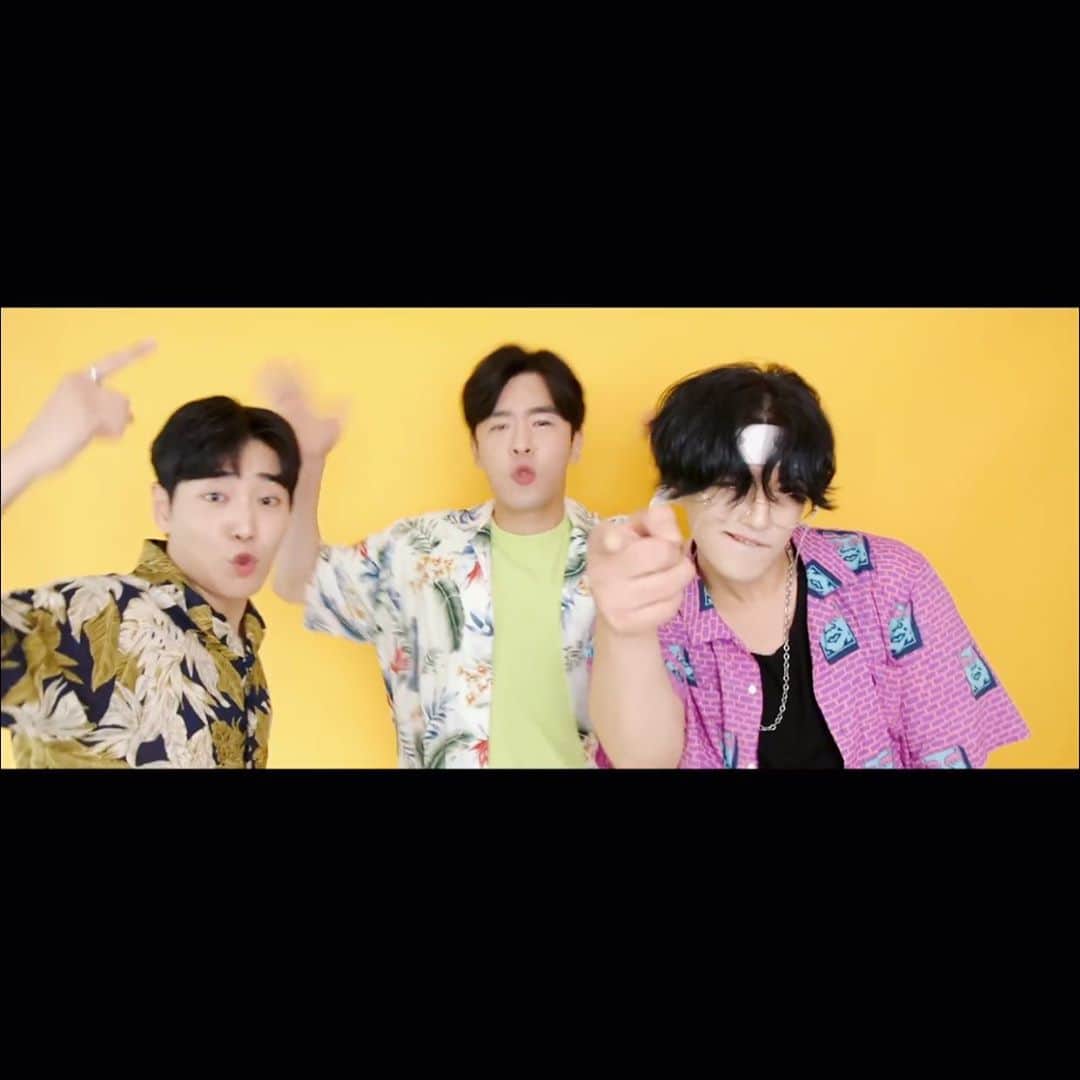 カン のインスタグラム：「다같이 신났네 #포커즈 #여름의너  https://youtu.be/WnWWG_FOxlg」