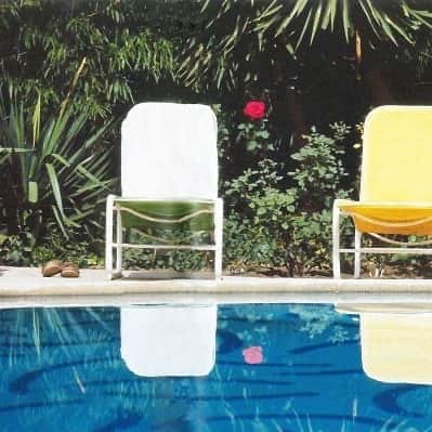 オーレリービダマンのインスタグラム：「Summer Inspiration Phot : François Halard, Los Angeles 1982 #inspiration」