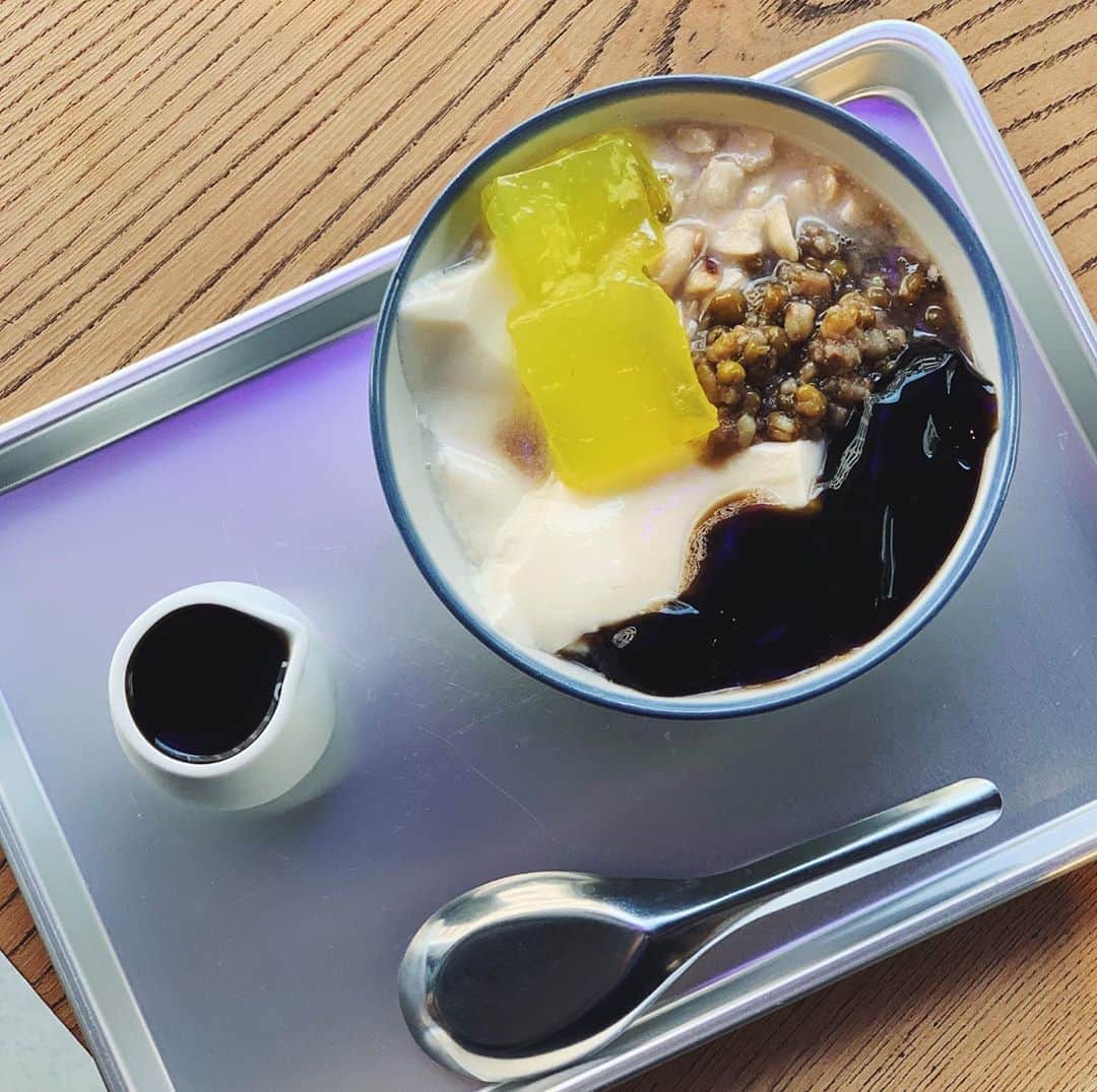 のインスタグラム：「#豆花」