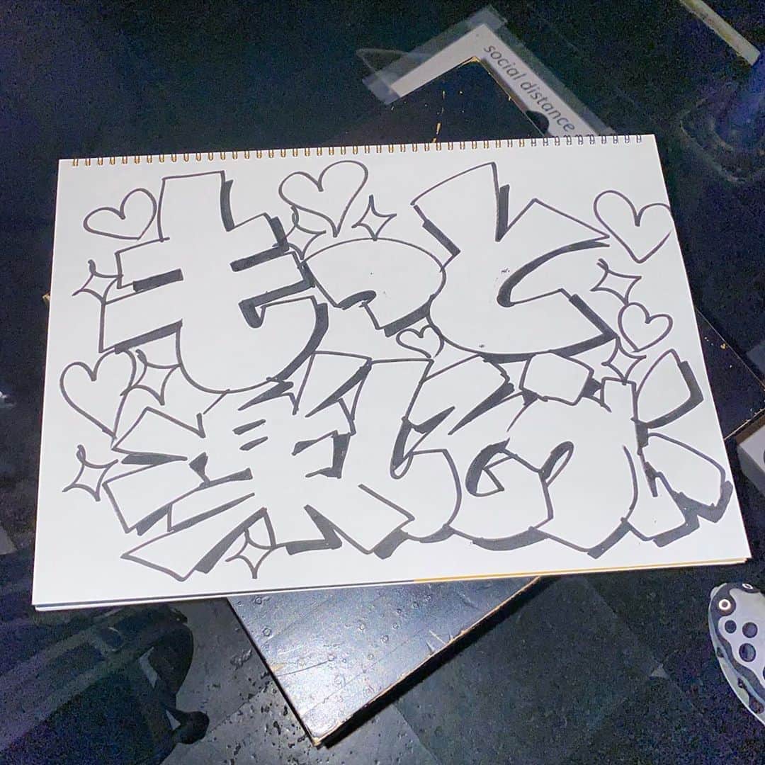 DJ DARUMAのインスタグラム：「word」